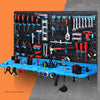Giantz 108 Storage Bin Rack Wall Mounted Tools Organiser Peg Wall Bench Garage Deals499