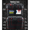Giantz 120Ah Deep Cycle Battery & Battery Box 12V AGM Marine Sealed Power Solar Deals499