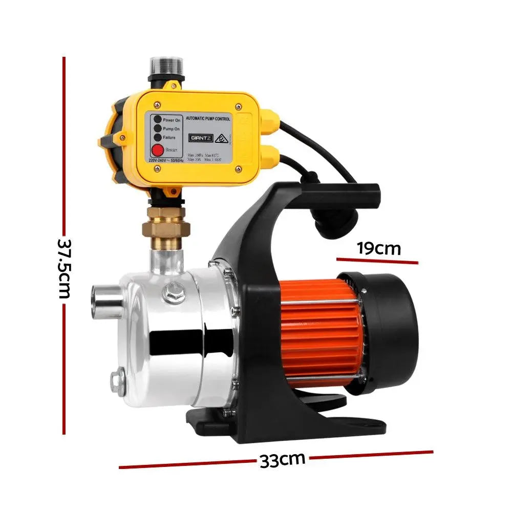 Giantz 1500W High Pressure Garden Water Pump with Auto Controller Deals499