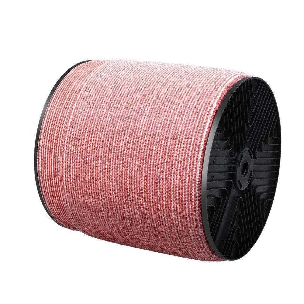 Giantz 2000M Electric Fence Wire Tape Poly Stainless Steel Temporary Fencing Kit Deals499