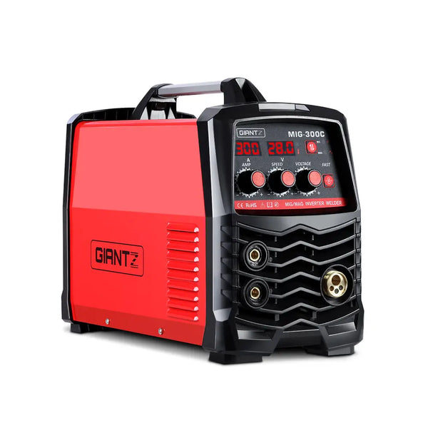 Giantz 300 Amp Inverter Welder DC MIG MMA Gas Gasless Welding Machine Portable Deals499