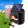 Giantz 3km Solar Electric Fence Energiser Charger with 500M Tape and 25pcs Insulators Deals499