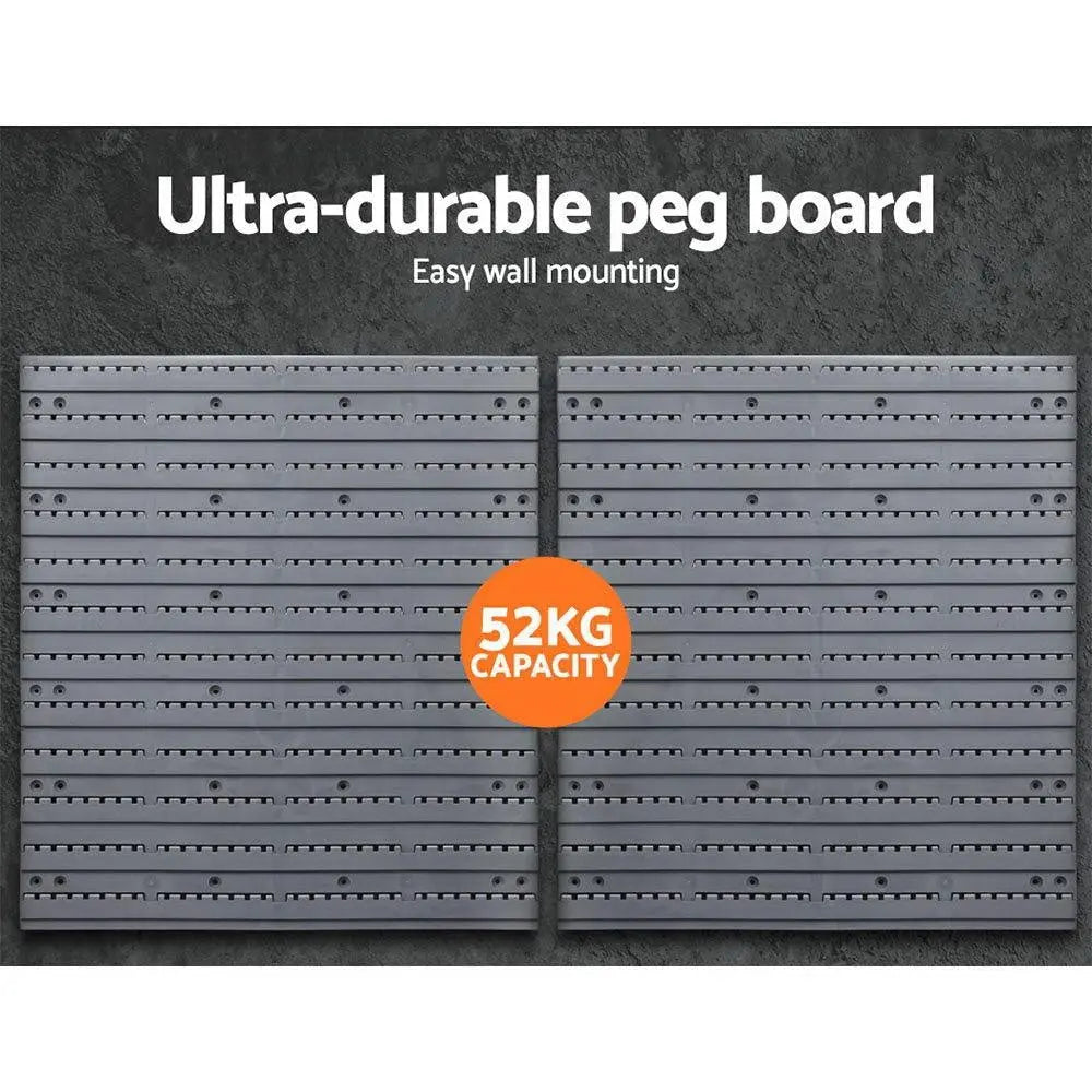 Giantz 44 Bin Wall Mounted Rack Storage Organiser Deals499
