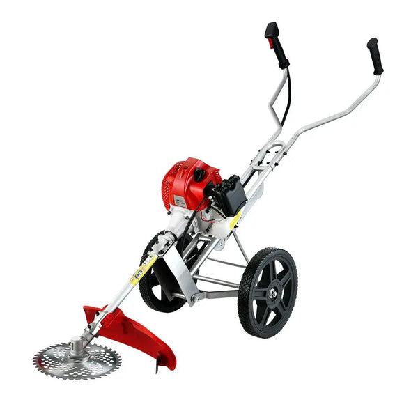 Giantz 62cc Petrol Brush Cutter Whipper Saw Trimmer 2 Stroke 3-in-1 Wheel Deals499