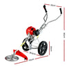 Giantz 62cc Petrol Brush Cutter Whipper Saw Trimmer 2 Stroke 3-in-1 Wheel Deals499