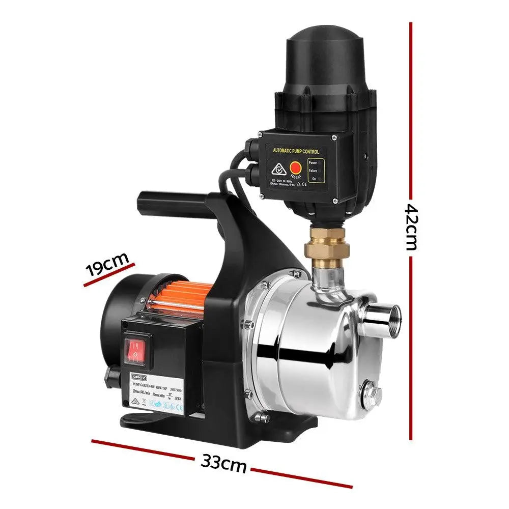 Giantz 800W High Pressure Garden Water Pump with Auto Controller Deals499