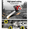 Giantz 88CC Commercial Petrol Chainsaw - Red & White Deals499