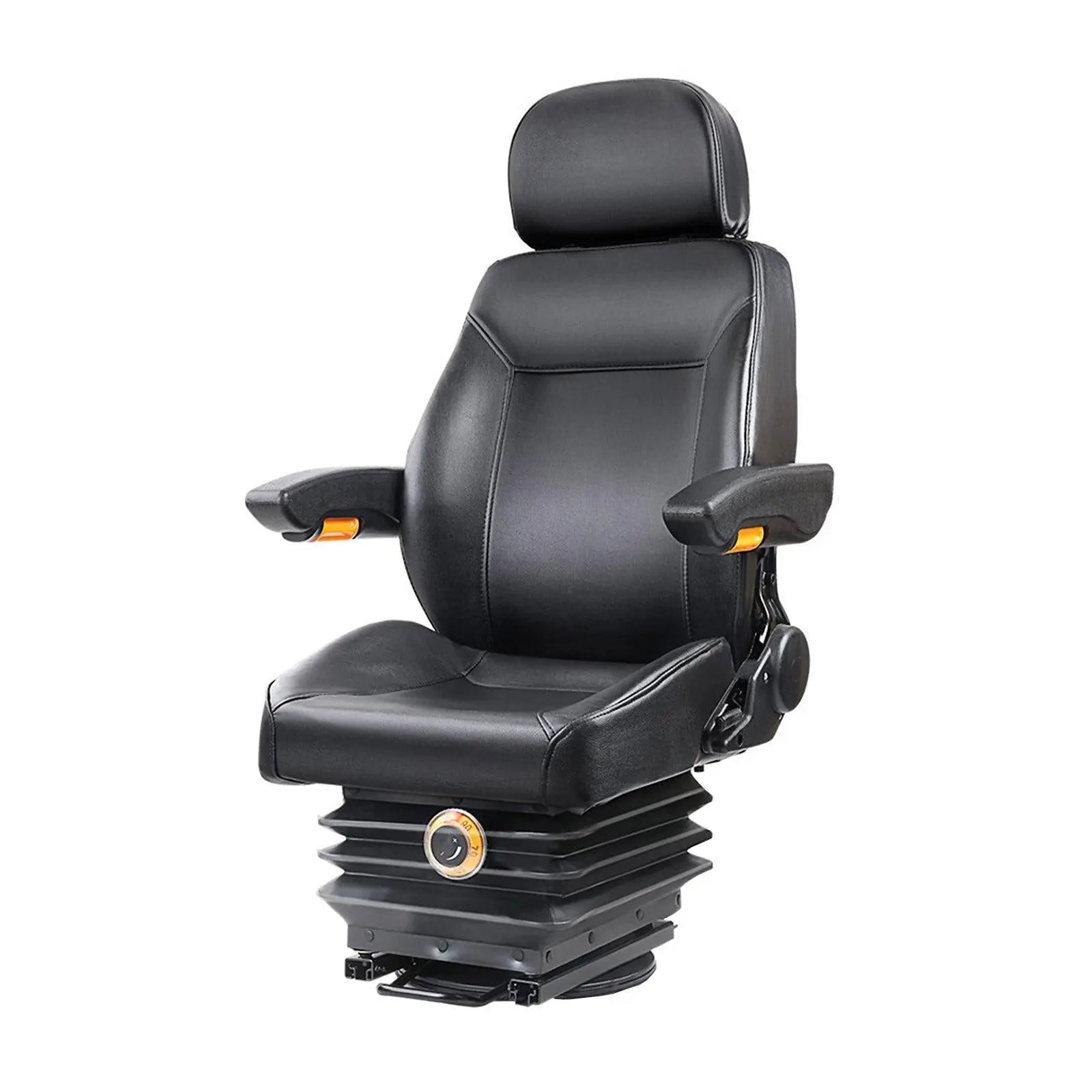 Giantz Adjustbale Tractor Seat with Suspension - Black Deals499
