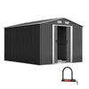 Giantz Garden Shed Outdoor Storage Sheds Tool Workshop 2.6X3.89X2.02M with Base Deals499