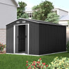 Giantz Garden Shed Outdoor Storage Sheds Tool Workshop 2.6X3.89X2.02M with Base Deals499