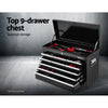 Giantz Tool Chest and Trolley Box Cabinet 16 Drawers Cart Garage Storage Black Deals499