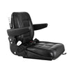 Giantz Tractor Seat with Armrest Forklift Excavator Bulldozer Universal Suspension Backrest Truck Chair black Deals499