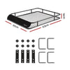 Giantz Universal Roof Rack Basket Car Carrier Steel 123cm Deals499