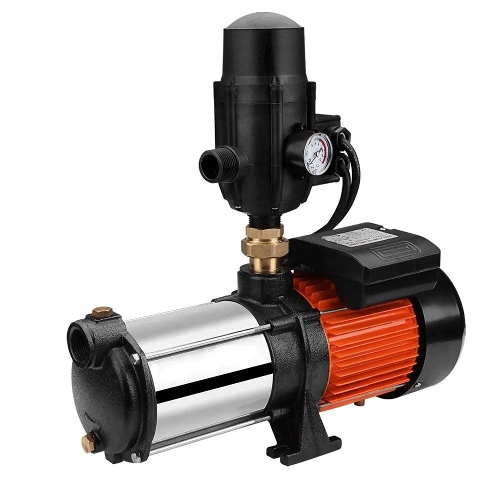 Giantz Water Pump High Pressure Multi Stage Farm Rain Tank Irrigation Garden Deals499