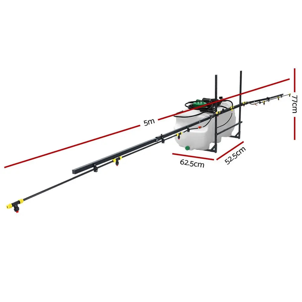 Giantz Weed Sprayer 5M Boom Spot Spray Tank ATV Trailer Tractor 100L Deals499