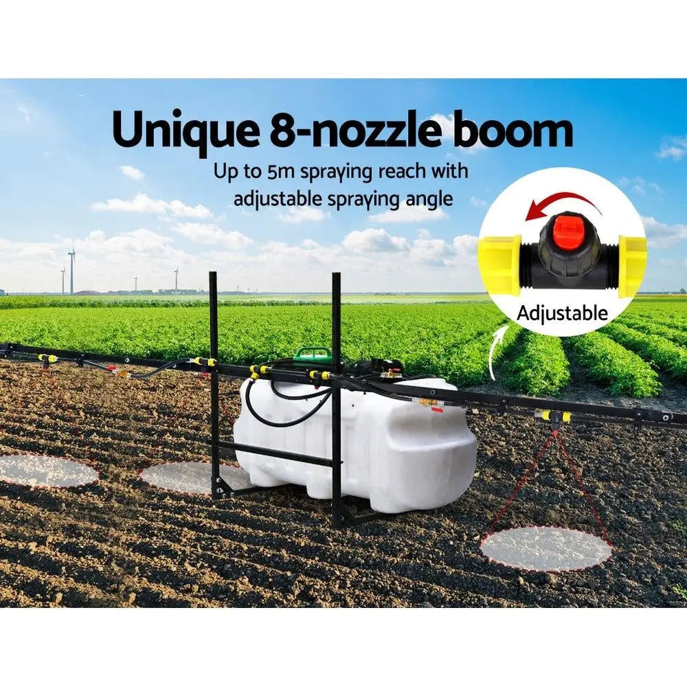 Giantz Weed Sprayer 5M Boom Spot Spray Tank ATV Trailer Tractor 100L Deals499