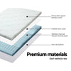 Giselle Bedding Cool Gel 7-zone Memory Foam Mattress Topper w/Bamboo Cover 8cm - Queen Giselle