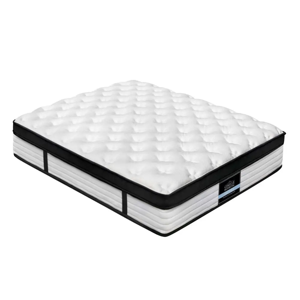 Giselle Bedding Devon Euro Top Pocket Spring Mattress 31cm Thick  King Giselle