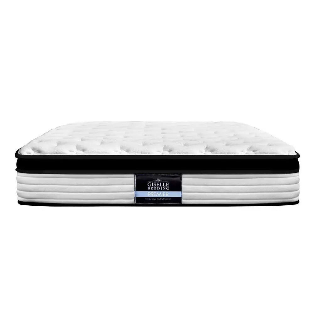 Giselle Bedding Devon Euro Top Pocket Spring Mattress 31cm Thick  King Giselle