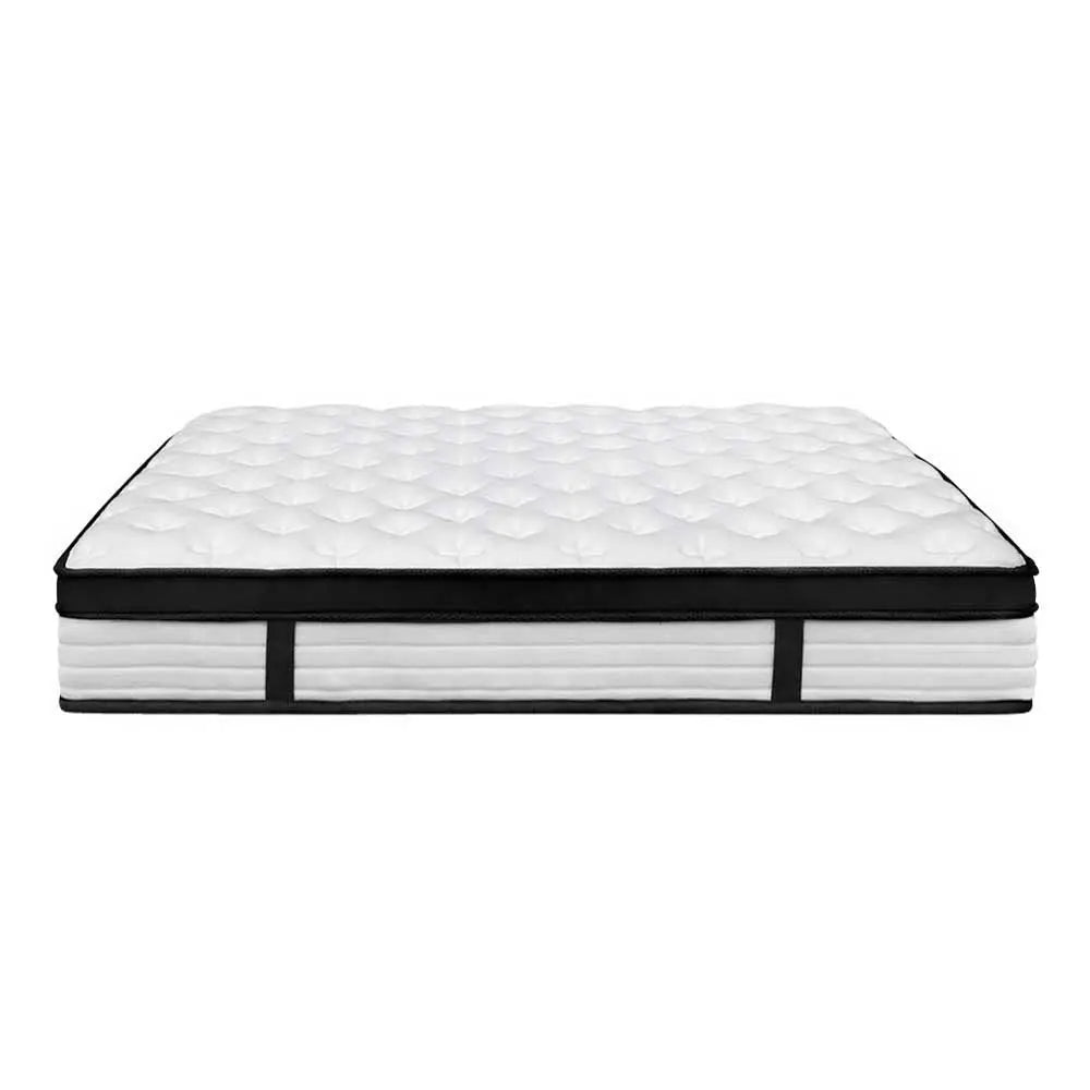 Giselle Bedding Devon Euro Top Pocket Spring Mattress 31cm Thick  Single Giselle