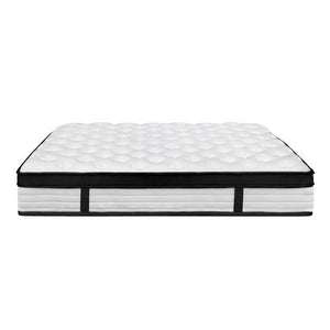 Giselle Bedding Devon Euro Top Pocket Spring Mattress 31cm Thick  Single Giselle