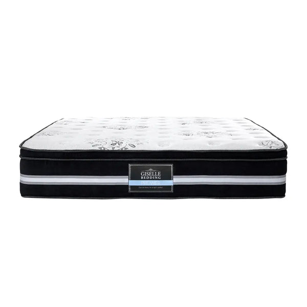 Giselle Bedding Donegal Euro Top Cool Gel Pocket Spring Mattress 34cm Thick  Queen Giselle