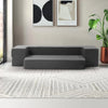 Giselle Bedding Portable Sofa Bed Folding Mattress Lounger Chair Ottoman Grey Giselle
