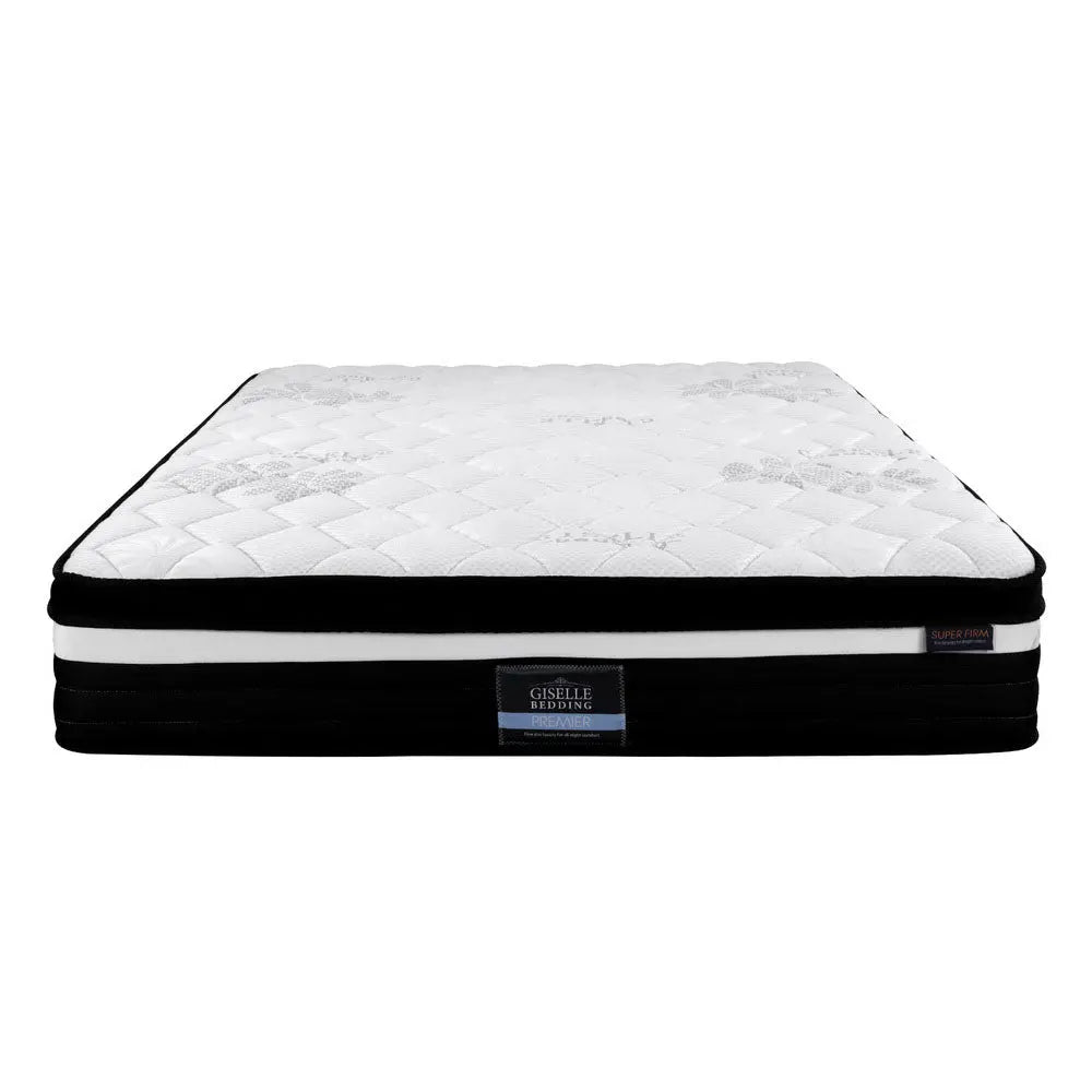 Giselle Bedding Regine Euro Top Pocket Spring Mattress 28cm Thick - Queen Giselle