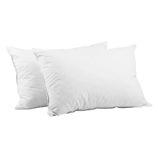 Giselle Bedding Set of 2 Goose Feather and Down Pillow - White Giselle