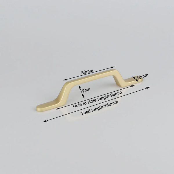 Gold Zinc Kitchen Cabinet Handles Drawer Bar Handle Pull 96mm Deals499