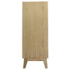 Grevillea Tallboy 4 Chest of Drawers Solid Acacia Wood Storage Cabinet - Brown Deals499