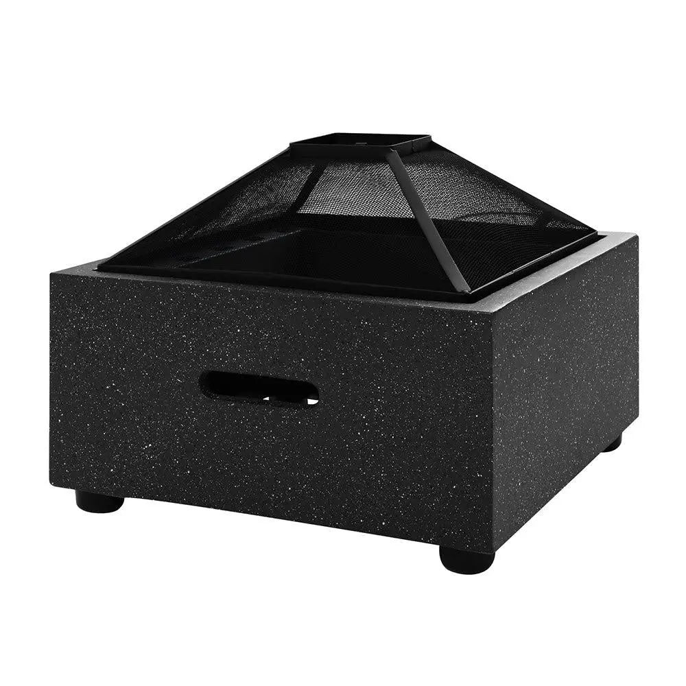 Grillz Outdoor Fire Pit Patio Charcoal Firepit Heater Backyard Garden Fireplace Deals499