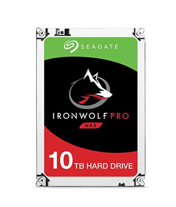 SEAGATE 10TB 3.5' IronWolf Pro NAS SATA3 NAS 24x7 Performance, 7200 RPM, 256MB Cache HDD (ST10000NE0008) SEAGATE