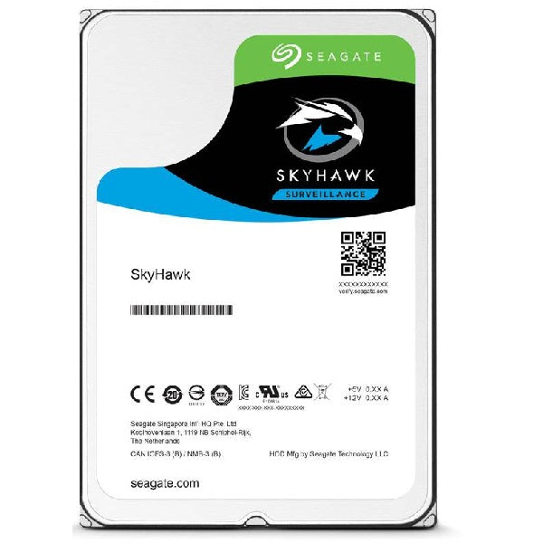 SEAGATE 2TB 3.5' SkyHawk Surveillance, 5900RPM SATA3 6Gb/s 64MB 24x7 HDD SEAGATE