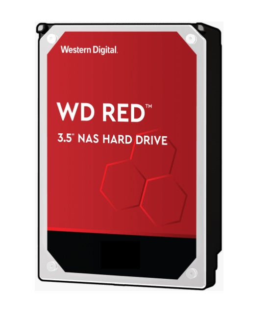 WD Digital WD Red 4TB 3.5' NAS HDD SATA3 5400RPM 64MB Cache CMR 24x7 NASware 3.0 Tech 3yrs wty WESTERN DIGITAL