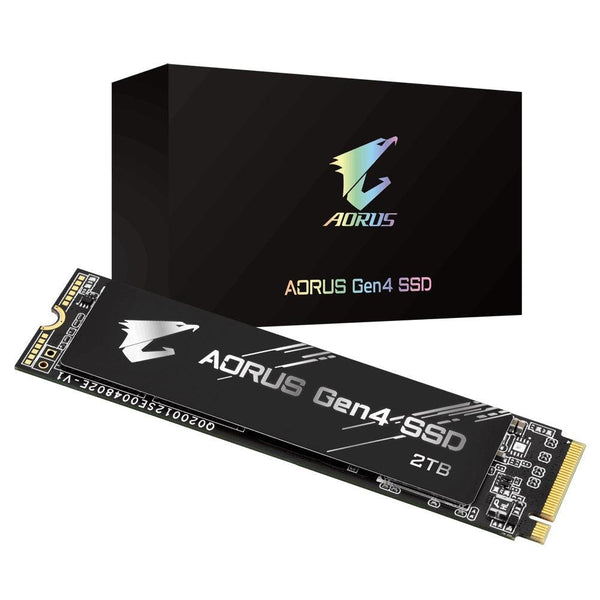 GIGABYTE M.2 AORUS Gen4 SSD 2TB 5000/4400 MB/s PCI-Express 4.0x4, NVMe 1.3 GP-AG42TB GIGABYTE