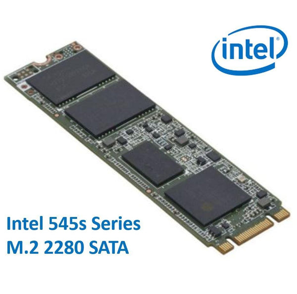INTEL 545s Series M.2 2280 256GB SSD SATA3 6Gbps 550/500MB/s TCL 3D NAND 75K/85K IOPS 1.6 Million Hours MTBF SFF Solid State Drive 5yrs Wty INTEL