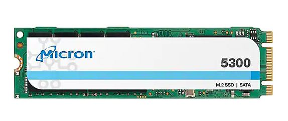 MICRON (CRUCIAL) 5300 PRO 480GB SATA M.2 (22x80) Non-SED Enterprise SSD MICRON