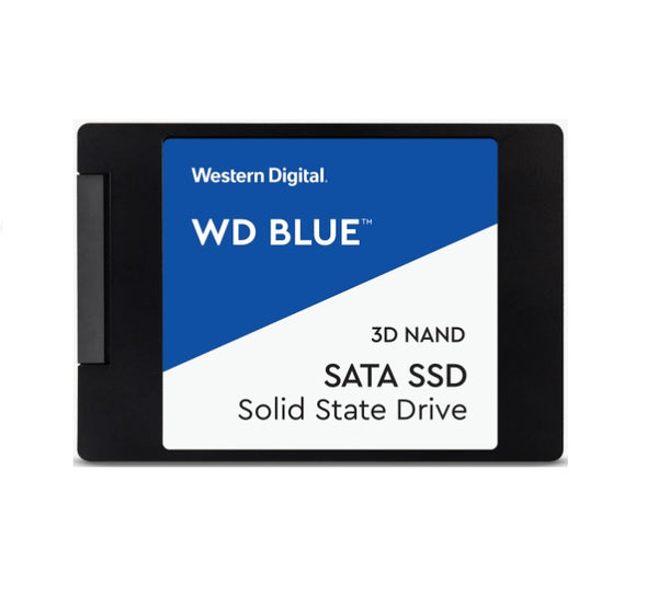 WESTERN DIGITAL Digital WD Blue 1TB 2.5' SATA SSD 560R/530W MB/s 95K/84K IOPS 400TBW 1.75M hrs MTBF 3D NAND 7mm 5yrs Wty WESTERN DIGITAL