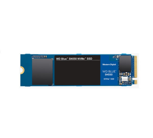 WESTERN DIGITAL Digital WD Blue SN550 1TB NVMe SSD 2400MB/s 1950MB/s R/W 600TBW 410K/405K IOPS M.2 2280 PCIe Gen 3 1.7M hrs MTTF 5yrs wty WESTERN DIGITAL