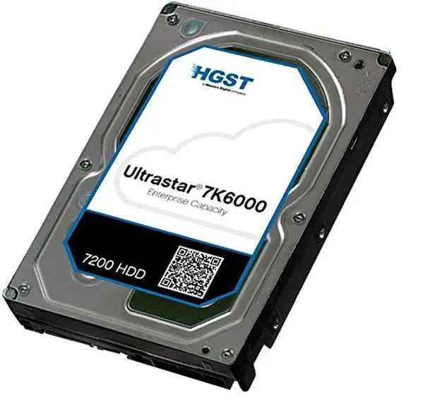 HGST 3.5' 2TB 128MB 7200RPM SATA 512E ISE, 7K6000, 0F23009 - 5 Years Warranty - Hitachi HGST