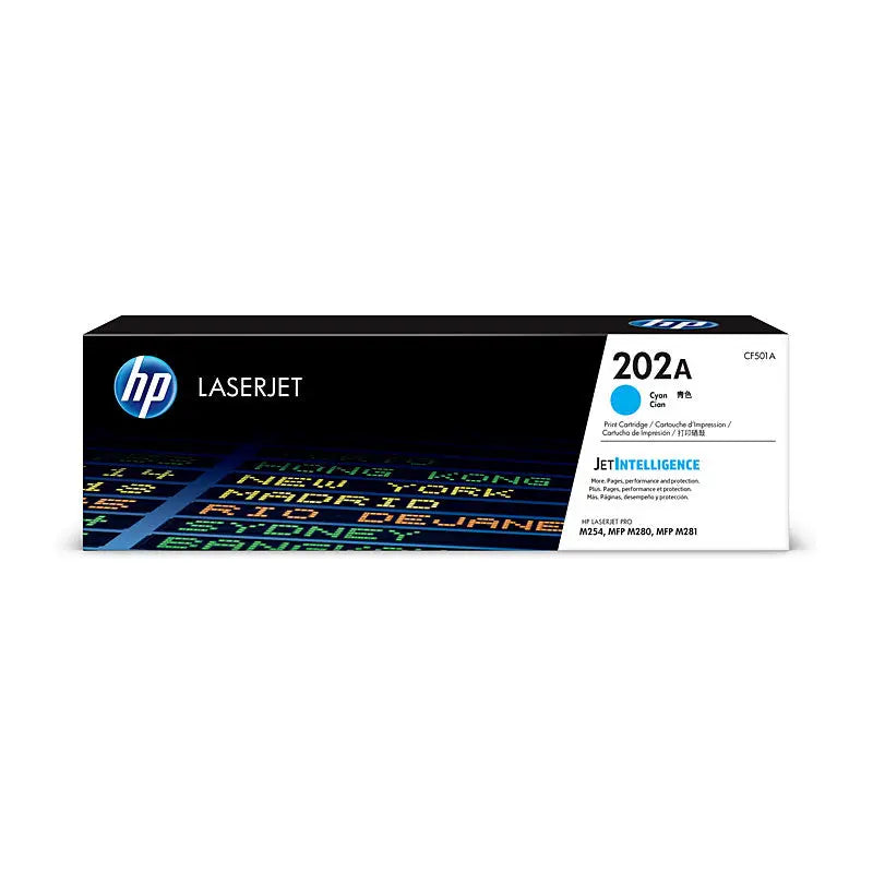 HP #202A Cyan Toner CF501A HP