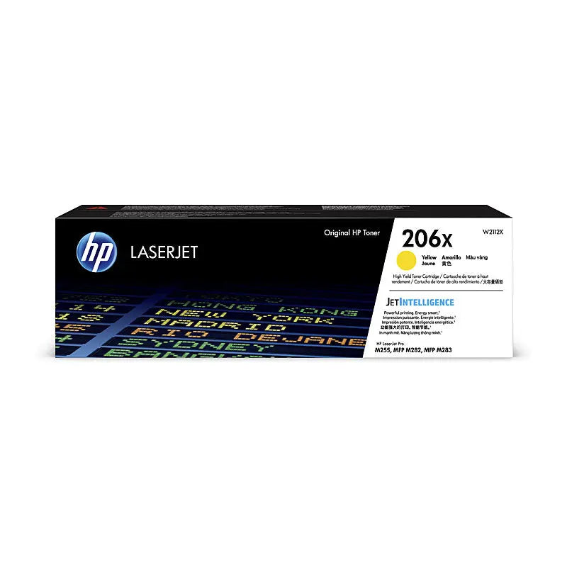 HP #206X Yellow Toner W2112X HP