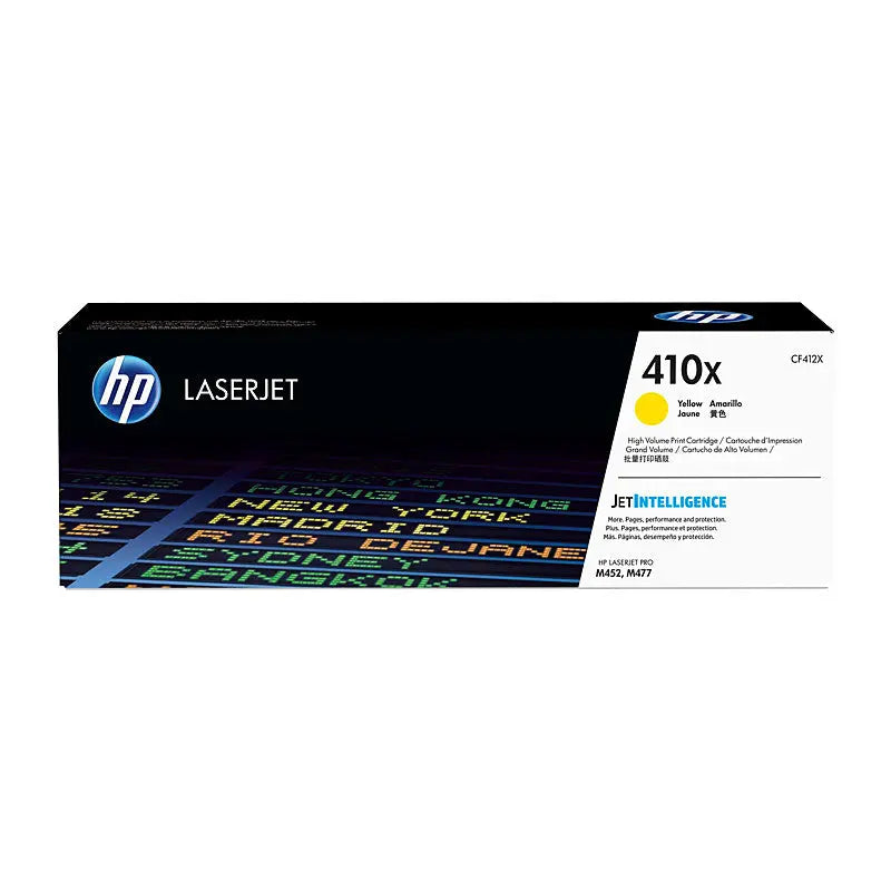 HP #410X Yellow Toner CF412X HP