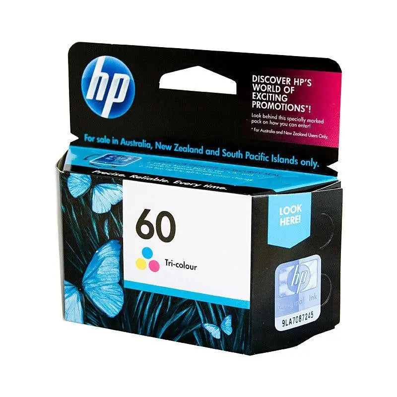 HP #60 Tri Colour Ink CC643WA HP