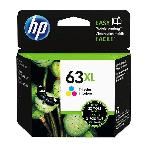 HP #63XL Tri Colour Ink F6U63AA HP