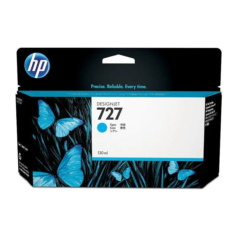 HP #727 130ml Cyan Ink B3P19A HP