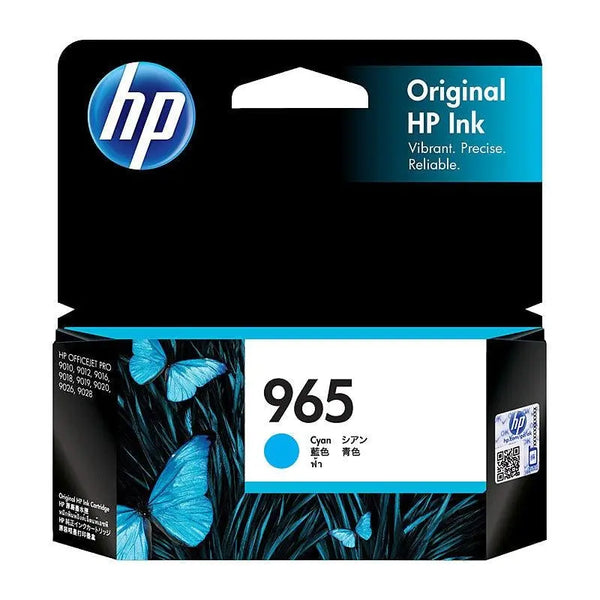 HP #965 Cyan Ink 3JA77AA HP