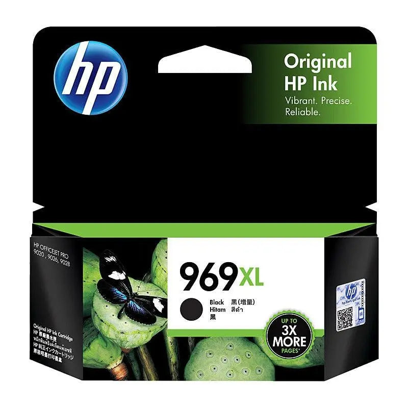 HP #969XL Black Ink 3JA85AA HP