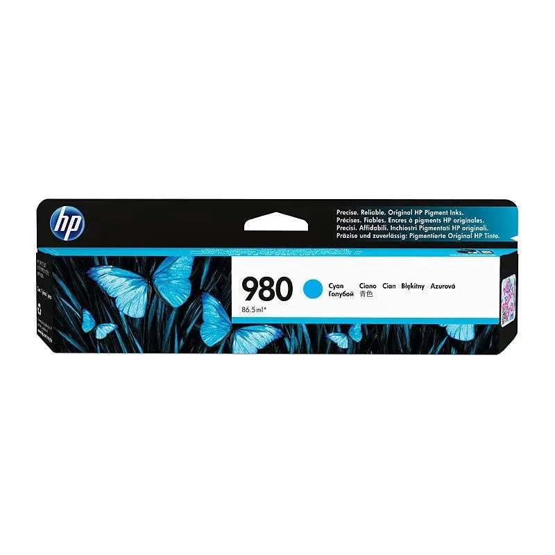 HP #980 Cyan Ink Cartridge D8J07A HP